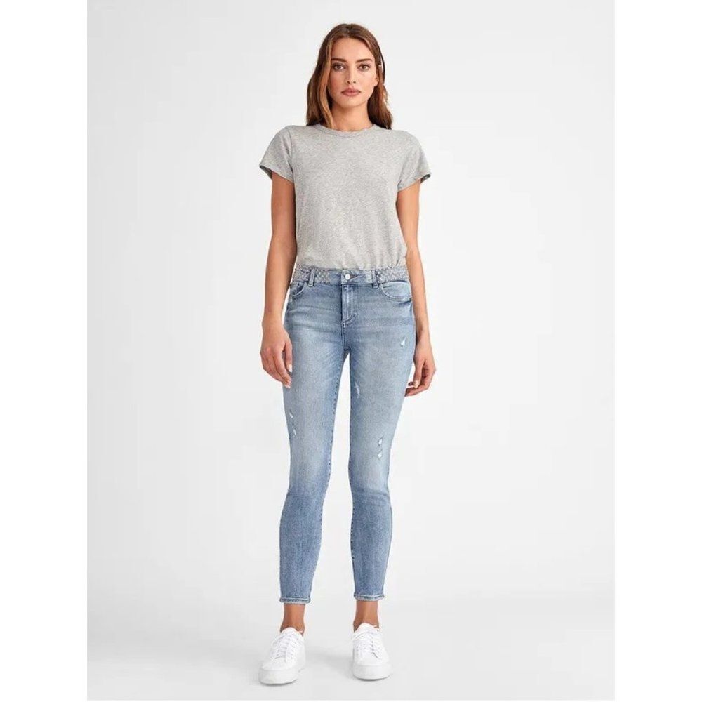Dl1961 Florence Ankle Mid Rise Skinny | Folsom